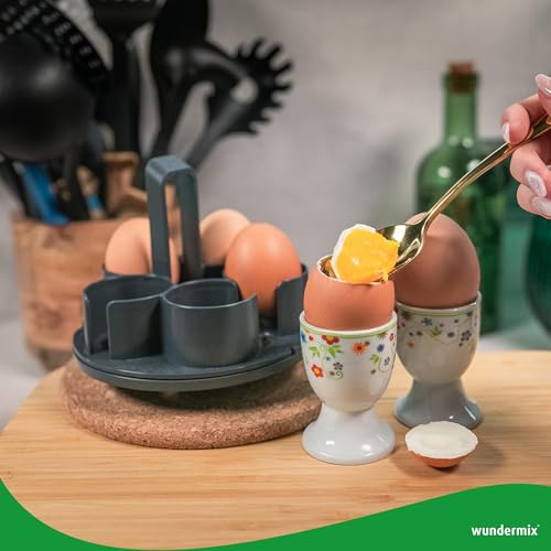 Wundermix - EggPro (inkl. Träger) • Eierhalter-Aufsatz für Thermomix TM6, TM5, TM31 • Eierhalter zum Kochen von bis zu 5 Eiern (Größe S-L) • Zubehör für Thermomix TM6, TM5, TM31 – Bild 3