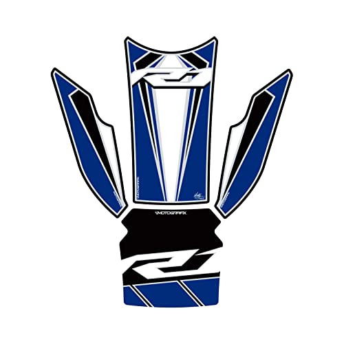 MOTOGRAFIX タンクパッド YAMAHA YZF-R1/M 15- ブルー MT-TY026B