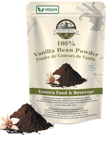 Raw Vanilla Bean Powder by Essence Food & Beverage