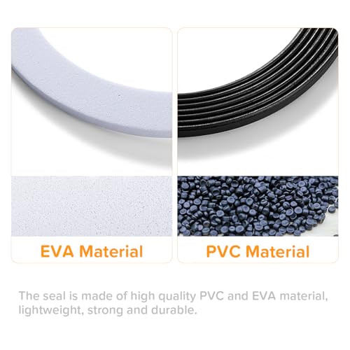 Lyeteung 2 Stücke 110mm Waschbecken O-Ring, Dichtungsring für Waschbecken, Flachdichtung für Siebkorbablauf, für 110mm Spülenserie