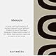 Marimekko Melooni Gästehandtuch, Frottee, Baumwolle, Naturformen, Gemustert, 50,8 x 30,5 cm, Anthrazit