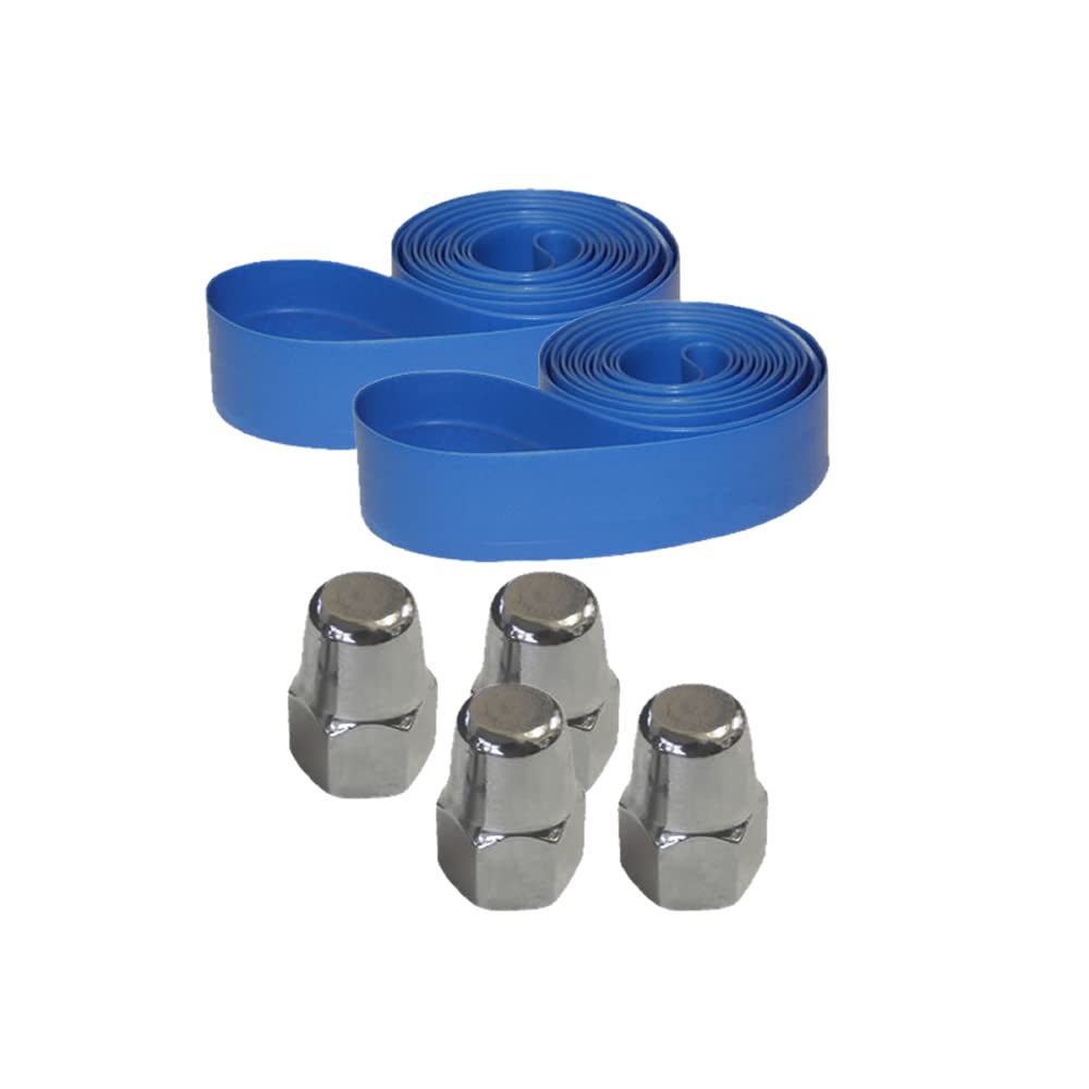 Laufradsatz 28 Zoll Aluminiumfelgen rostfreie Speichen Vollachse für 5-9 Schraubkranz Silber
