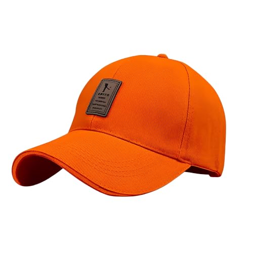 Image of Cap for Men Women Topi Unisex Head Branded Boy's Girl's Caps Adjustable Strap Summer Sports Cricket Gym Dance Cotton Free Size