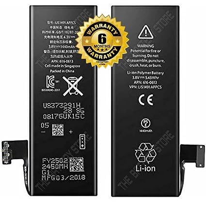 Image of Original Battery 5G / 5 / A1428 / A1429 / A1442 Battery with 6 Month Warranty *** (J0029)