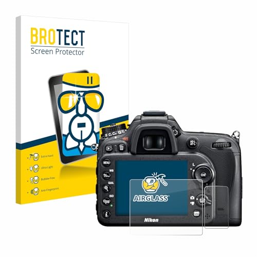 BROTECT Protector Pantalla Cristal para Nikon D7100 Protector Vidrio   [Dureza 9H, Anti Arañazos]