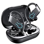 Wireless Earbuds 120H Playtime Bluetooth 6.1 Sport Headphones with Earhooks