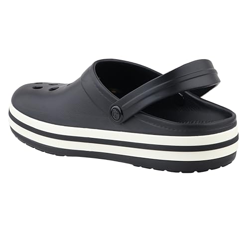 Image of URJO SKR BAYBAND Men's Clogs /Sandals With Adjustable Back Strap Made with Levirex for Extra Comfort and 40% Less Pressure Anti Skid Comfortable Waterproof Daily Mules Clog /Sandal for Men (URJO by Neoz)