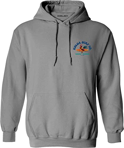 Koloa Surf Men's Cocky Surfer Christmas Logo Pullover Hoodies in S-5XL2