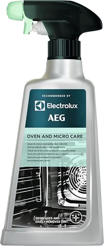 Electrolux M3OCS301, Spray Pulizia Microonde e Forno, Detergente Non Corrosivo, Rimuove Grasso e Macchie Ostinate, Delicato sulle Superfici, 500 ml