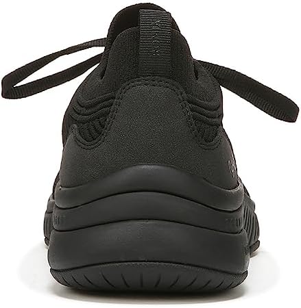 Ryka Womens Romia Walking Shoe Sneaker, Solid Black, 9 US | Image 4