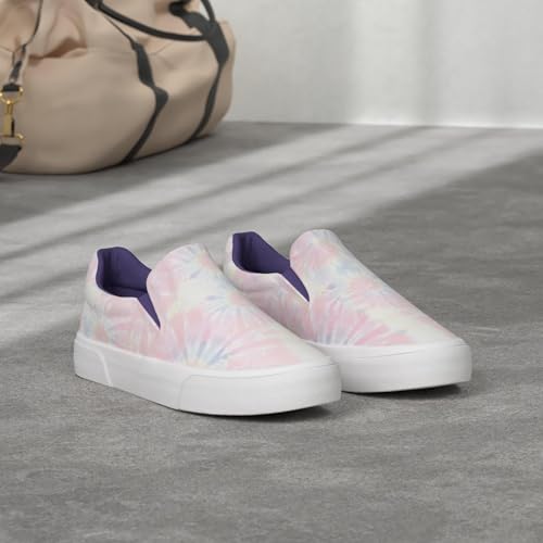 Image of JENN ARDOR Slip On Sneakers Women Comfortable Walking Slip On Shoes Women Memory Foam Womens Fashion Loafers for Women Casual Shoes for Women Flats