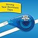 BIC WOTAPP418 Wite-Out EZ Correct Correction Tape, Non-Refillable, 1/6-Inch x 400-Inch, 4/Pack