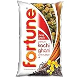 Fortune Premium Kachi Ghani Pure Mustard Oil, 1 ltr pouch