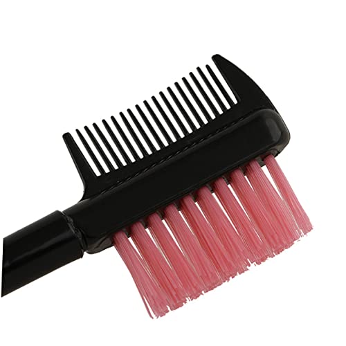 Beavorty Double-ended Comb Slanted Brush for Gel Makeup Lash Comb for Brush Random Color