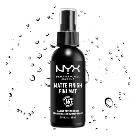 NYX Professional Makeup Setting Spray, Formula fissante leggera a lunga tenuta, Finish matte, 60 ml