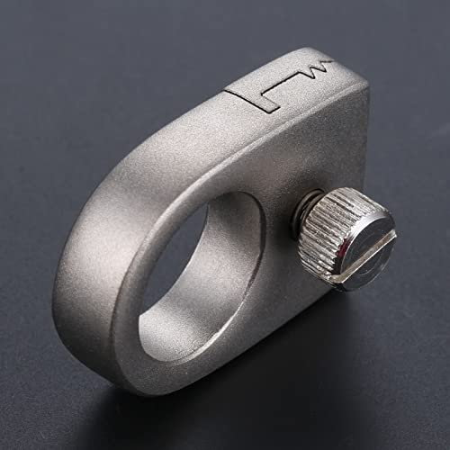 Yetaha Stainless Steel Slingshot Ring Finger Slingshot Precision Catapult Without Flat Rubber Band Shooting Hunting Slingshot Ring For Outdoor Shooting #TOP6