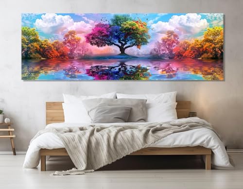 Images de paysages naturels peinture surréaliste sans cadre