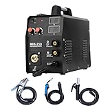 HZXVOGEN 110V 220V 250A Mig Welder IGBT Lift Tig Gas Gasless Stick Arc MMA Welding Machine No Gas Self- shielded Home Use Factory Machine