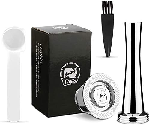 i Cafilas Cápsula de café Nesspress Recargable Reutilizable,Cápsulas  Filtros rellenable de Acero Inoxidable para Nespresso - PREYCA
