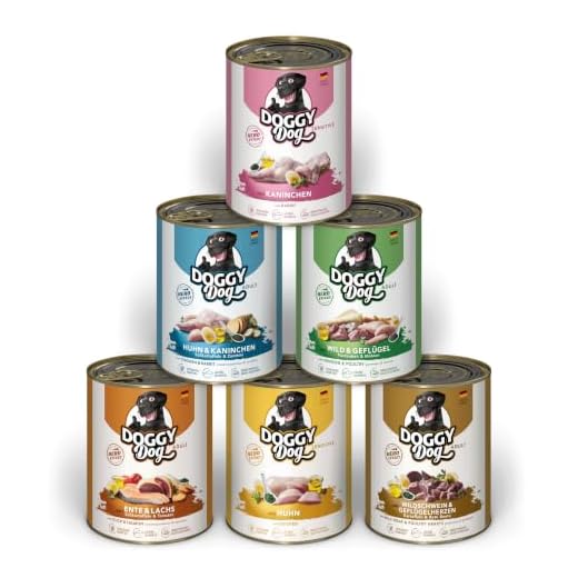 DOGGY Dog Paté Mix Probierpaket 6 x 800 g