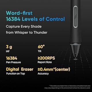 XPPen Artist 13.3 Pro V2 Drawing Tablet with Screen,132% sRGB Graphic Tablet for 13.3" Full-Laminated Art Tablet with Anti-Glare Glass, Dial for PC, Mac, Android, Linux Black,16384 Pen Pressure