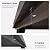 PURPLE LEAF 8’ X 12’ Outdoor Hardtop Gazebo Metal Frame Galvanized Steel Double Roof with Curtains and Nettings for Patio Desk Backyard Bronze