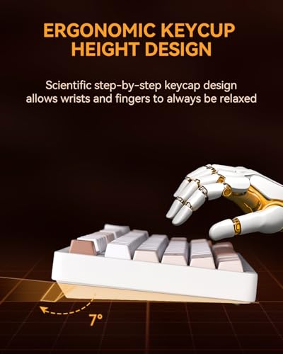 Image of LEOBOG HI75CPro Mechanical Keyboards, RGB Backlit Tri-Mode BT5.0 /2.4GHz /USB-C Gaming Keyboard, Hot Swappable Creamy Keyboard with PBT Keycaps for PC /Windows /iOS /Android