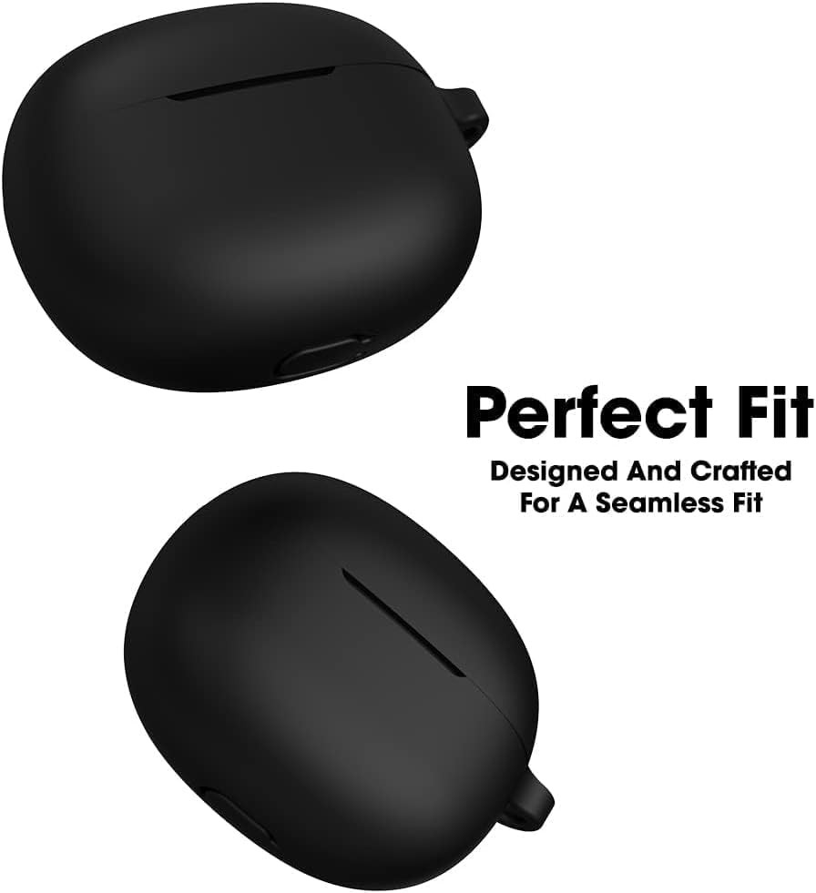 Image of Silicone Case Cover for Realme Buds T200 Lite, Protective Cover (Green)