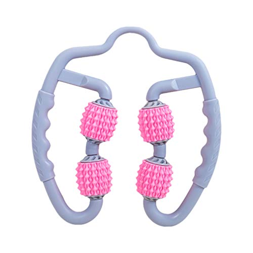 EXCEART Rolo de massagem portátil para perna com ponta de gatilho para braço de coxa e pescoço