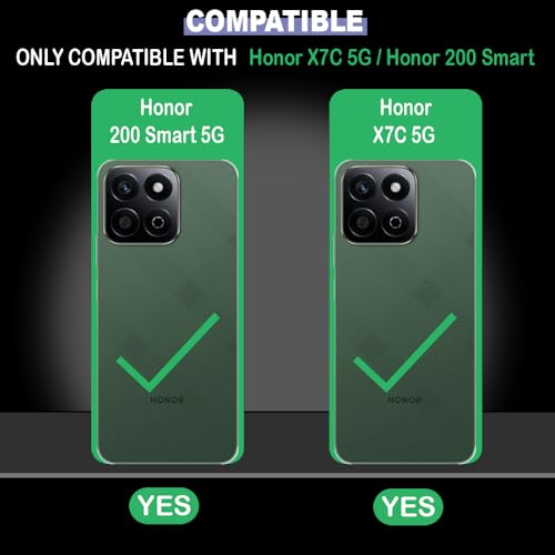 Image of Amazon Brand - Solimo Flip Leather Mobile Cover (Soft & Flexible Back case) for Honor X7c 5G (Blue)