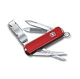 Victorinox pocket knife, Nail Clip 580, red synthetic handle 0.6463