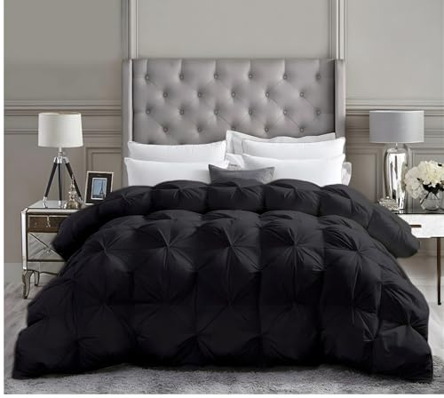 Saferay Green Grand Size Down Alternative Comforter 106x106 Inch Black