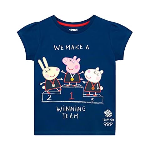 Camiseta Peppa Pig Team GB niña 2-3 años Cover