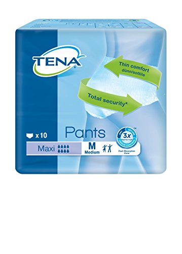 Tena Pañal Para Incotinencias, pack de 10, talla M