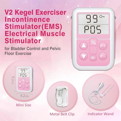 image for iStim V2 Kegel Exerciser Incontinence Stimulator with Probe for Bladde