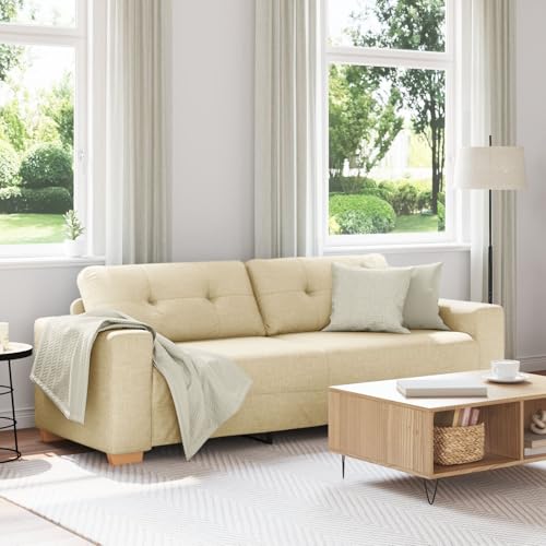 Homgoday Sofa de Salon 3 Plazas,Sofá Moderno