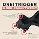 TMX® PARA – Rückentrigger | Doppel-Trigger zur Eigenbehandlung von Verspannungen am Rücken | Akupressur gegen Schmerzen an Brustwirbelsäule und Lendenwirbelsäule | Made in Germany