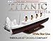 TheRoller3d RMS Titanic Model Ship with Iceberg, 1 Ft Long Assembled, Titanic Toys for Kids, Historically Accurate Titanic Toy, Titanic Ship, Titanic Cake Topper, Titanic Figurine, Titanic Boat