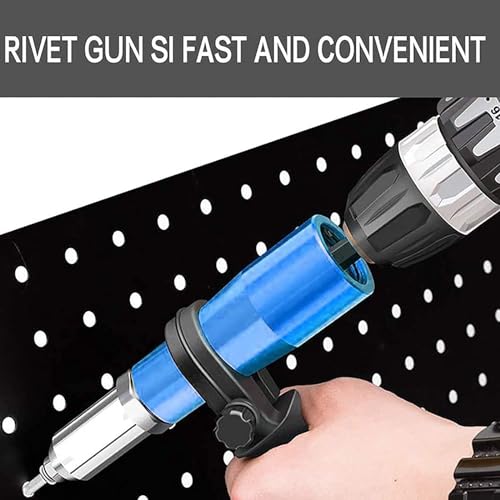 Adaptateur de perceuse à rivets électrique CUSMA kit outils écrou d'insertion rivetage