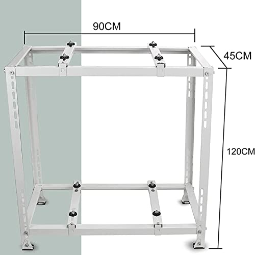 Robuste Doppelstock- Klimaanlagenhalterung mit Stoßdämpfung für Außengeräte und Wärmepumpen-2