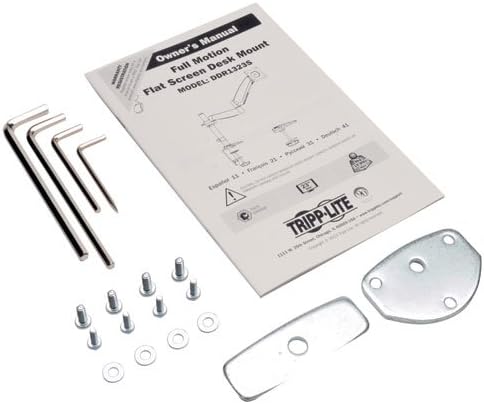 Miniatura 5 de TRIPP LITE DDR1327S Display TV LCD brazo de montaje de escritorio inclinación giratoria para pantalla plana de 13-27 pulgadas
