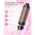 Wavytalk 5 in 1 Curling Wand Set, Multi Curl, Curling Wand Set with Curling Brush and 4 Interchangeable Ceramic Curling Wand(0.5”-1.25”), Instant Heat Up Wand Curling Iron (Rose Gold) - Image 4