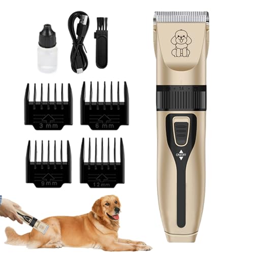 Tondeuse poils de chiens électrique pour toiletter votre chat calmement à la maison