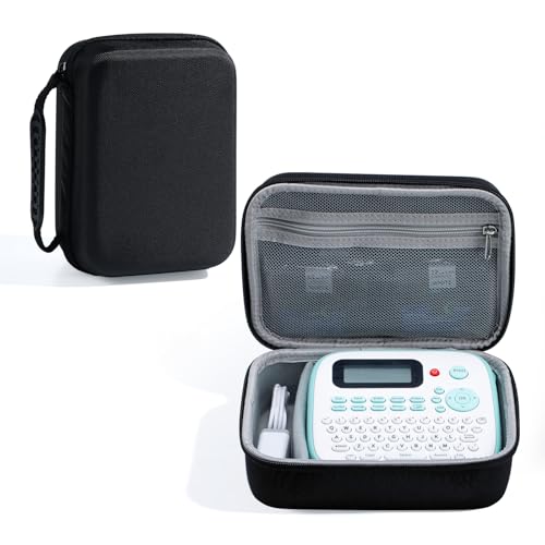 Vixic - Vixic Label Maker Case for D210S Label Makers, Case Compatible with Brother P Touch PT-D220 PT-D210 Labeler, Portable Storage Holder Case Fits Brothers Label Maker, Label Tapes, Accessories, Box Only