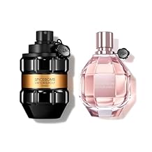 Viktor&Rolf - Spicebomb & Flowerbomb Duo - Spicebomb Extreme Mens Cologne 3 Fl Oz & Flowerbomb Eau de Parfum Womens Perfume 3.4 Fl Oz - Full Size Cologne & Perfume Bundle