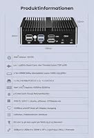 12th Gen Firewall Mini PC, N150, 4x i226-V 2.5G LAN, Fanless Barebone – Ansicht 5