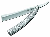 Boker Magnum 01LG242 Men's Fleet Street Razor Pocket Knife with 4 7/8 in. 440 Stainless Steel Blade, Silver