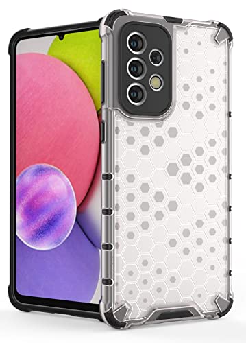 Image of Glasgow Back Case Cover Designed for Samsung Galaxy A33 5G - Transparent