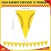 Jetec 5 Pcs 49 Ft Softball Party Decorations Pennant Banner Pre-Assembled Sport Triangle Flag Bunting Garland for Softball Birthday Party Supplies Sport Theme Decorations