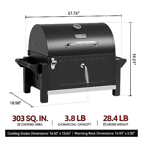Royal Gourmet CD1519 Tabletop Charcoal Grill thumb #2